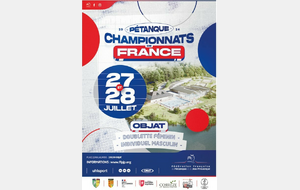 Championnats de France Individuel Sénior Masculin et Doublette Sénior Féminin