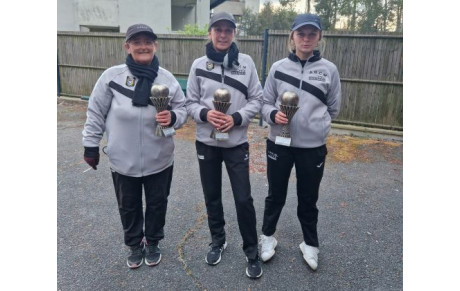 Championnat Départemental Triplette Féminin à Montbrun