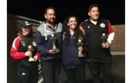 Championnat Départemental Doublette Sénior Mixte à BJ/AGSP