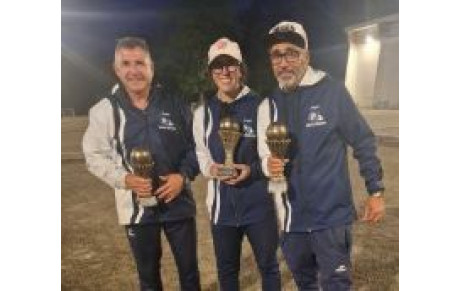 Championnat Départemental Triplette Sénior Mixte à Salies